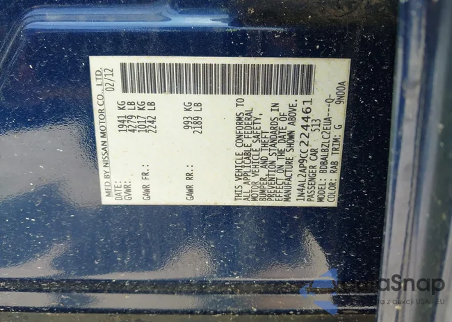 1N4AL2AP9CC224461: 42405423