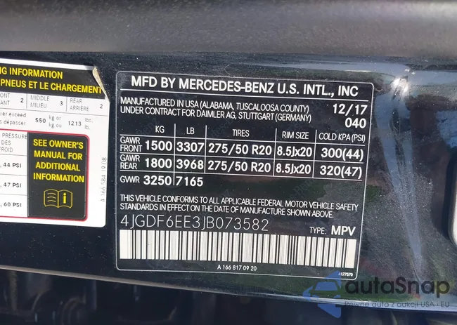 4JGDF6EE3JB073582: 42404514