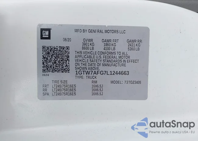 1GTW7AFG7L1244663: 42404605