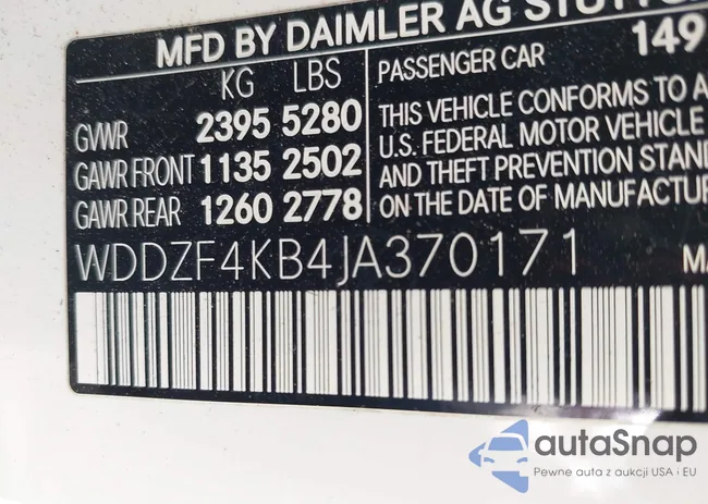 WDDZF4KB4JA370171: 42404611