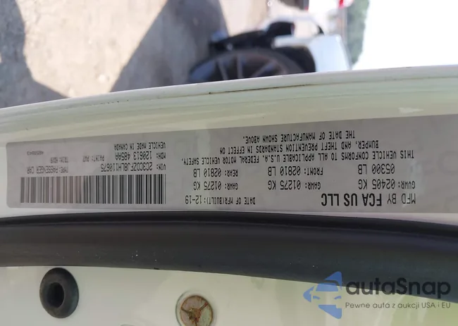 2C3CDZFJ8LH110675: 42404859