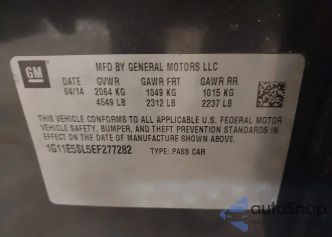 1G11E5SL5EF277282: 42406141