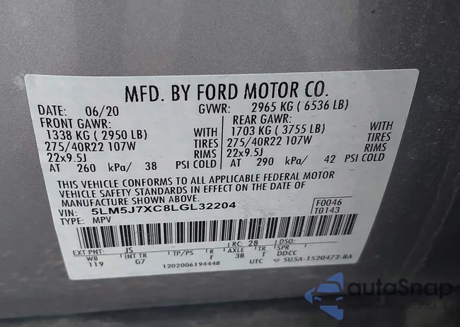 5LM5J7XC8LGL32204: 42406158