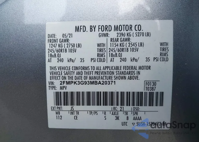 2FMPK3G93MBA20371: 42406222