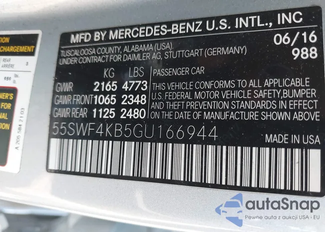 55SWF4KB5GU166944: 42405654