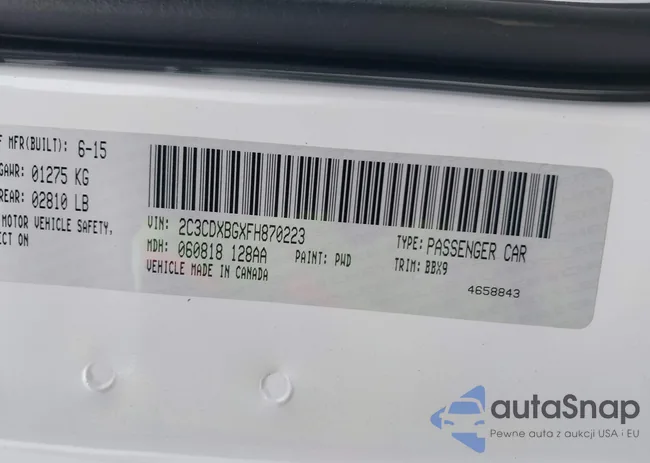 2C3CDXBGXFH870223: 42405738