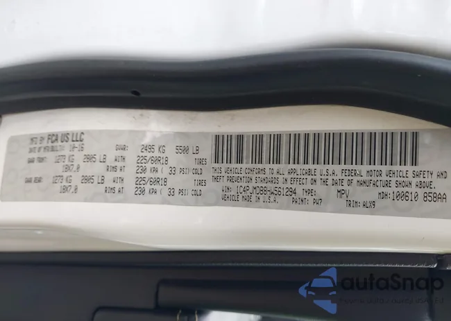 1C4PJMDB8HW561294: 42406940