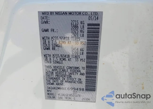 5N1AR2MN4EC699498: 42407162