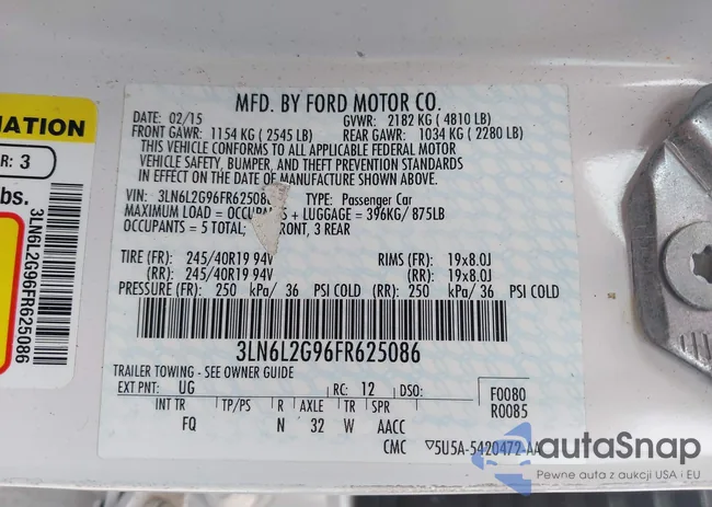 3LN6L2G96FR625086: 42406467