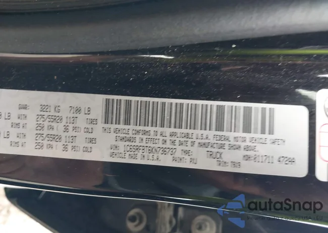 1C6SRFBT6KN736737: 42406793