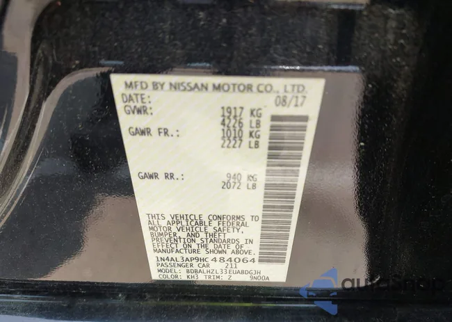 1N4AL3AP9HC484064: 42407867