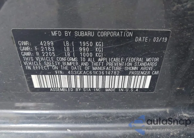 4S3GKAC61K3614782: 42408183