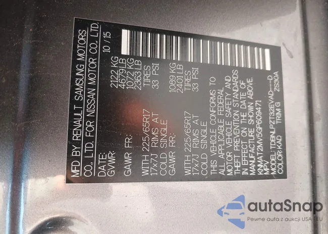 KNMAT2MV5GP609471: 42407514