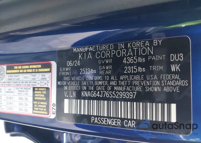 KNAG64J76S5299397: 42407666