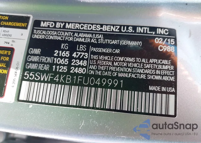 55SWF4KB1FU049991: 42407688