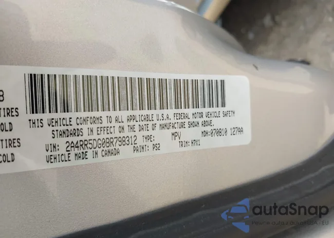 2A4RR5DG0BR798312: 42407846