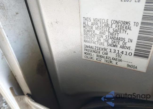 1N4AL21EX9C131410: 42408898