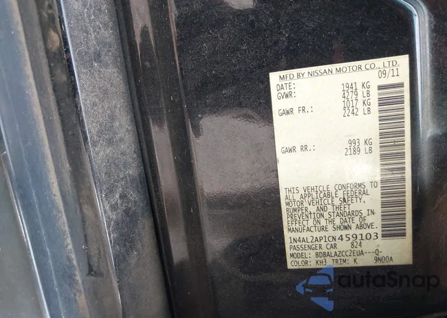 1N4AL2AP1CN459103: 42409152