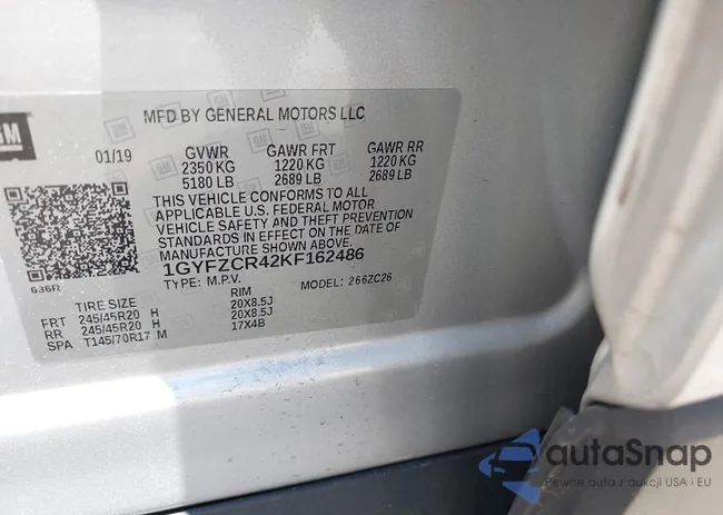 1GYFZCR42KF162486: 42409191