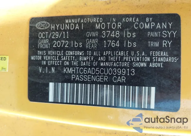 KMHTC6AD5CU039913: 42409269