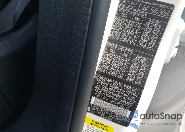 SALCP2FX4KH818613: 42409274