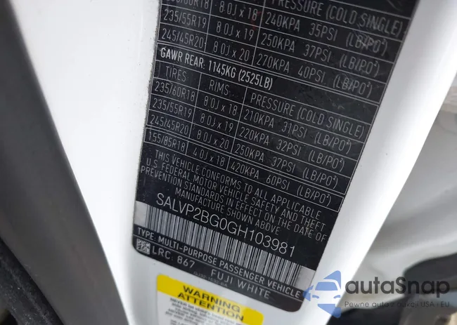 SALVP2BG0GH103981: 42409937