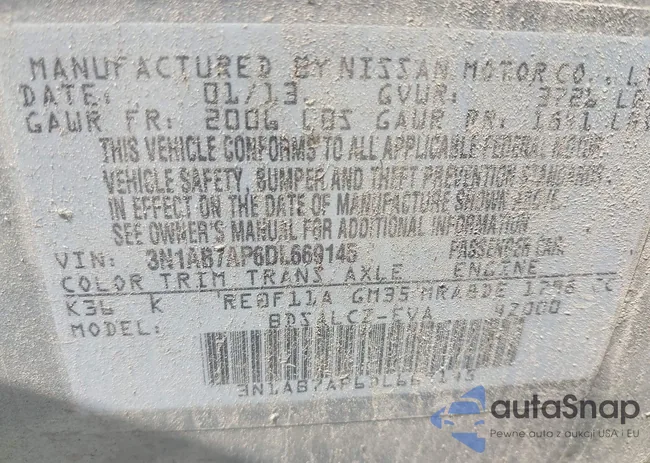 3N1AB7AP6DL669145: 42410277