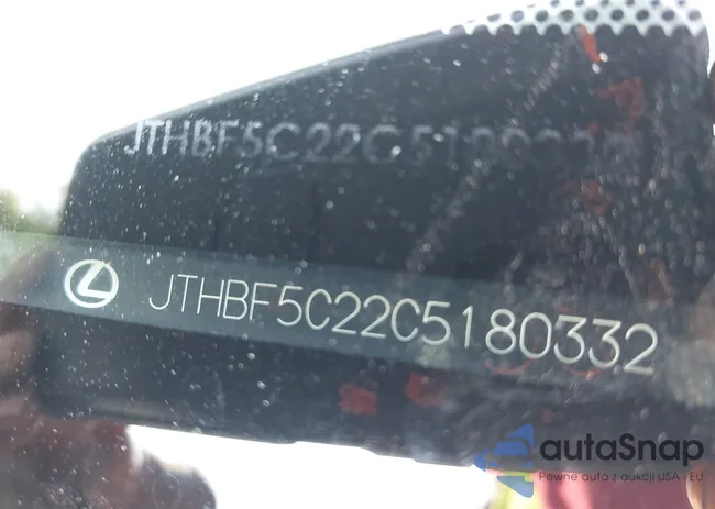 JTHBF5C22C5180332: 42410363