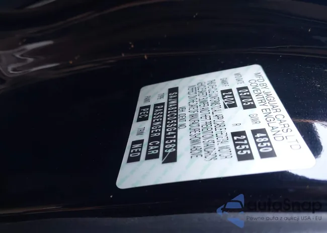 SAJWA82C05SG47589: 42409697