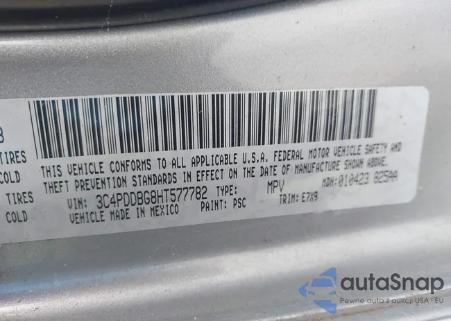 3C4PDDBG8HT577782: 42409731