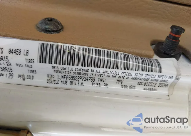 1J4FA59S92P734763: 42411004