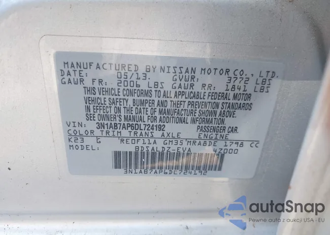 3N1AB7AP6DL724192: 42411196