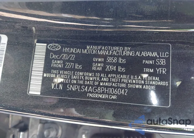 5NPLS4AG8PH106042: 42411420