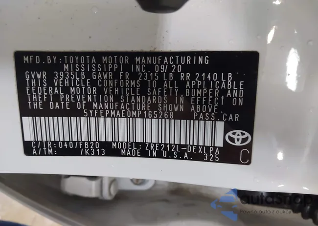 5YFEPMAE0MP165268: 42410512