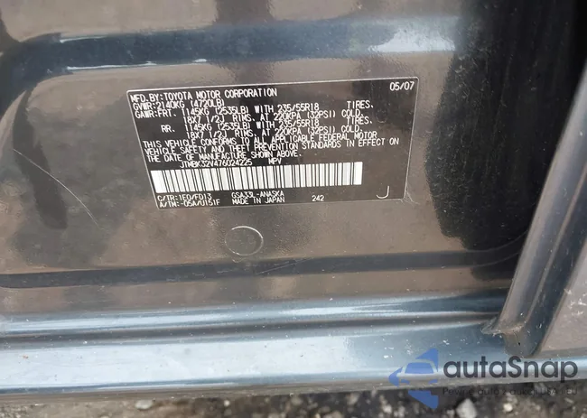 JTMBK32V476024225: 42410537