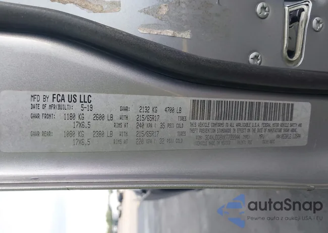 3C4NJDDBXKT799944: 42411854