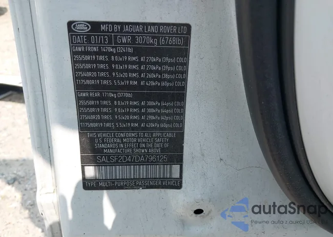 SALSF2D47DA796125: 42411939