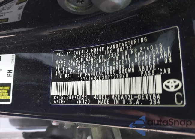 5YFT4MCE3NP127970: 42411996