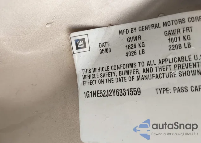 1G1NE52J2Y6331559: 42412183