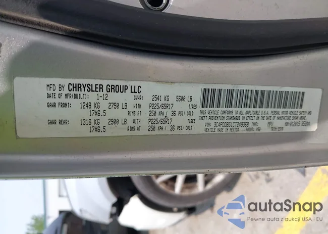 3C4PDDBG1CT249368: 42412217