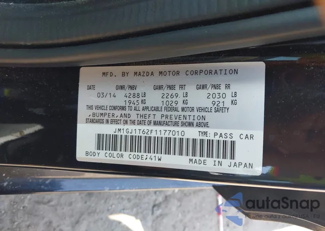 JM1GJ1T62F1177010: 42412388