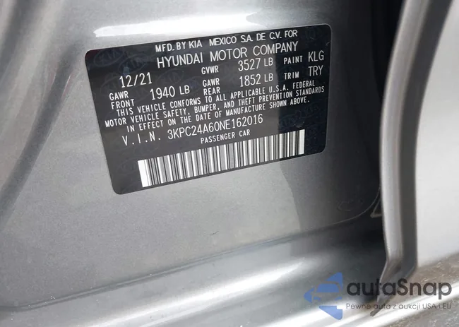 3KPC24A60NE162016: 42411800