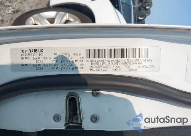 1C6RR7MT2GS122312: 42411807