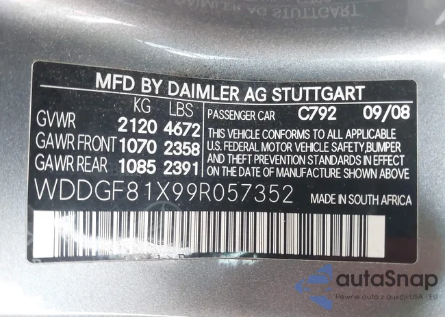 WDDGF81X99R057352: 42413013