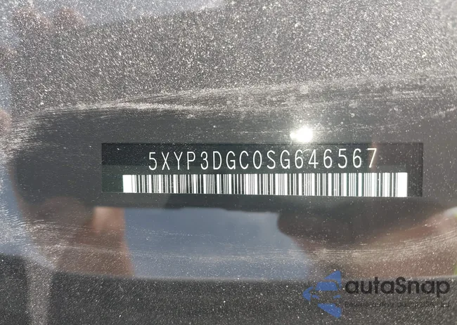 5XYP3DGC0SG646567: 42413290