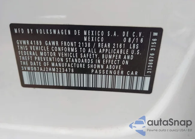 3VWDB7AJ2HM223478: 42413382