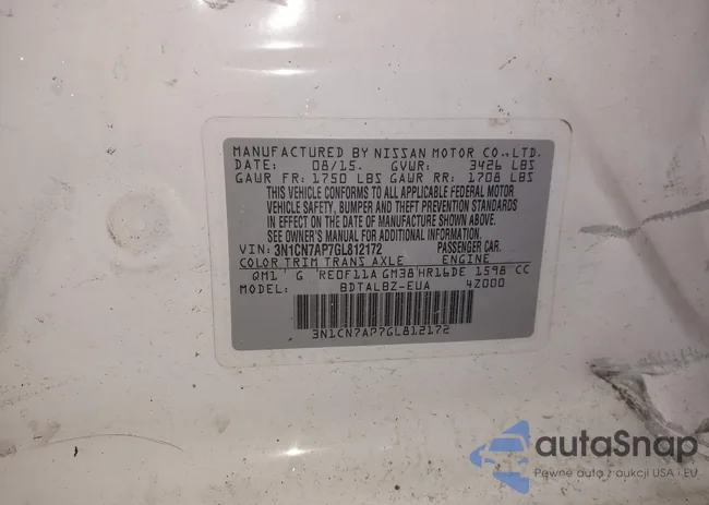 3N1CN7AP7GL812172: 42412539