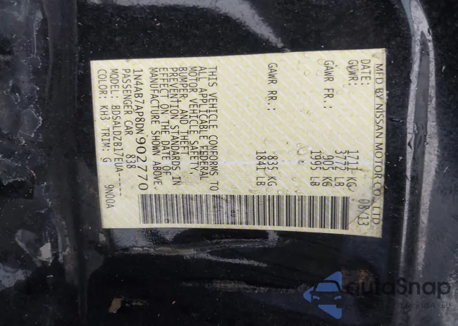 1N4AB7AP8DN902770: 42413883