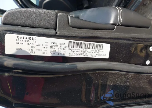 1C4RJFBG4GC491814: 42414302