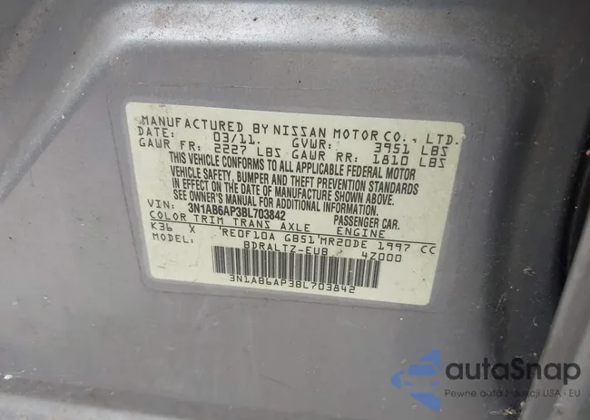 3N1AB6AP3BL703842: 42413663